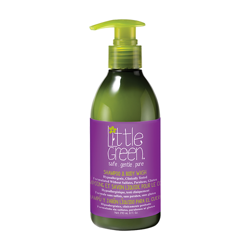 LITTLE GREEN Shampoo & Body Wash 8 oz