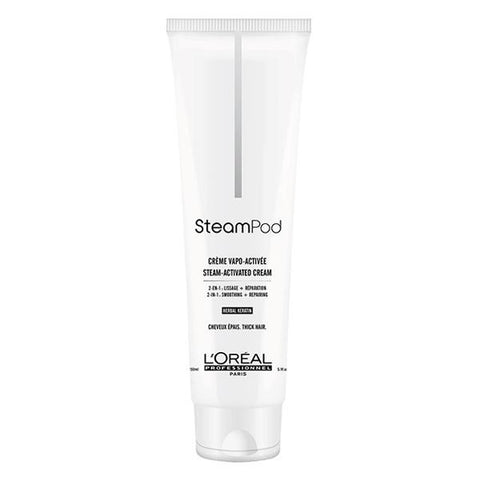 L Oreal Steampod Smoothing Cream for Thick Hair 150ml Yourspace Salons