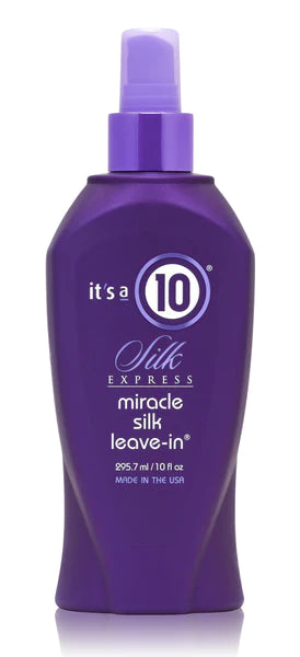 It's a 10 Miracle Silk Leave-In 10oz